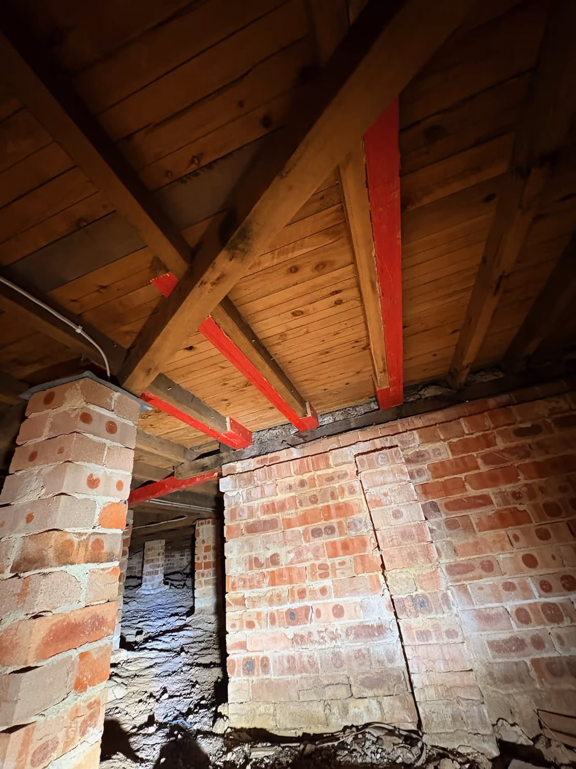 Structural roof frame repair on a Western Sydney home by Formex Constructions